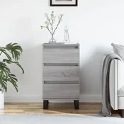 Vidaxl vidaXL Predalnik, siv hrast sonoma, 40x35x70 cm, material na osnovi lesa