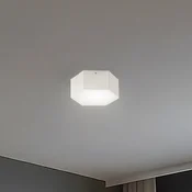 Argon LED stropna svetilka Libre, krem bela, jeklo, 3.000 K - Dnevna soba/jedilnica - kremno bela - Kovina