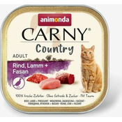 Mokra mačja hrana Carny Adult Country, 100g - Govedina, jagnjetina in fazan