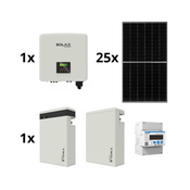 Solarni sklop: SOLAX Power - 10kWp JINKO + 15kW SOLAX pretvarac 3f + 11,6 kWh baterije