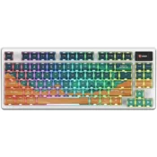 MSI FORGE GK600 TKL WIRELESS MARS tipkovnica Igranje USB + Bluetooth QWERTY US Medunarodna Višebojno