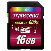 Transcend SDHC 16GB Class 10 UHS-I 600xTranscend SDHC 16GB Class 10 UHS-I 600x