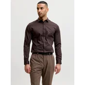 Jack & Jones Premium Srajca JJPRPARMA temno rjava