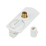 SLV 1-fazni adapter za visečo luč, bela - Plastika