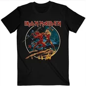 Iron Maiden Majica Number Of The Beast Run To The Hills Circular Unisex Black S