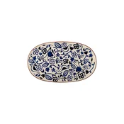 Bloomingville krožnik za serviranje iz kamenine 38 x 2,5 x 23 cm