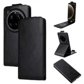 GS Ovitek s preklopom za Xiaomi 15 Ultra, preklopni, črn