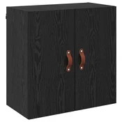 Vidaxl Omarica na steni Črni hrast 60 x 31 x 60 cm Konstruiran les