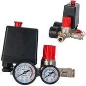 Tlačno stikalo za kompresor 230V 8bar 2 izhoda Pro-Tech TOOLS 13061