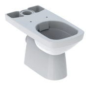 GEBERIT talna WC školjka za neposredno namestitev nadometnega splakovalnika Selnova Square. brez roba (500.152.01.1)