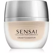 Sensai Cellular Performance Foundations kremasti puder odtenek CF 22 Natural Beige SPF 15 (Cream Foundation) 30 ml