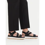 Clarks Sandali Tuscan Strap 26181473 Črna