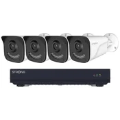 STRONG BUL05DL0-P PoE KIT/ Bullet/ 5Mpix/ 1x NVR NVR1120-8P/ 4x IP kamera BUL05DL0-P/ HDMI/ VGA/ USB/ LAN