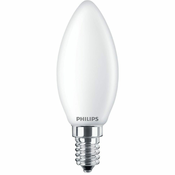 NEW LED svetilka Philips Sveča E 6,5 W 60 W E14 806 lm 3,5 x 9,7 cm (4000 K)