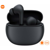 XIAOMI Redmi Buds 4 Active brezžične slušalke, Bluetooth 5.3, TWS, Noise Cancelling, nizka zakasnitev, polnilna enota, Type-C, do 28ur, črne