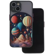 Ultra Trendy TPU ovitek Samsung Galaxy A35 5G, motiv pokrajine 2 - črn