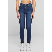 Womens Skinny Fit Jeans Navy Blue