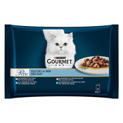 Poskusno pakiranje Gourmet Perle 4 x 85 g - Miks 5 (4 sorte Duo iz morja)