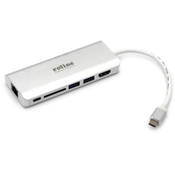 ROLINE Priklopna postaja ROLINE USB Type C\, HDMI 4K\, USB 3.0 / USB 3.2 Gen 1\, SD/MicroSD\, G Roline USB 2.0 adapter  12.02.1037, (20426600)