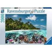 Ravensburger puzzle – Ronjenje na Maldivima - 2000 delova