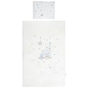 Set posteljine od 5 dijelova Lorelli - Cosy, Bear With Swing, plavi