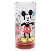 Staklena čaša Disney Cities - Madrid, crvena, 270 ml