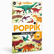 Edukativni poster s nalepnicama Otkrica: Dinosaurusa 5+