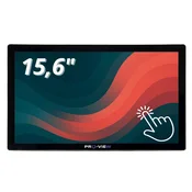 15,6-palčni industrijski monitor z zaslonom na dotik Full HD, vgrajen, kapacitivni, nosilec VESA, kovinsko ohišje, HDMI. Model M1560-COF-HV
