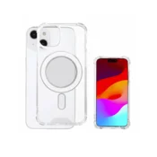 4smarts Hybrid MagSafe ovitek Ibiza za iPhone 15 Pro - prozoren