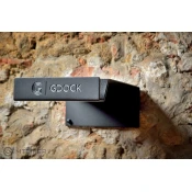 GDOCK Bike Shelf stensko držalo za kolo, črna ()