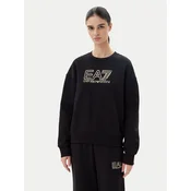 EA7 Emporio Armani Jopa 7W000100 AF10377 MC004 Črna Loose Fit