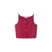 MANGO Top Bonnie  brusnica