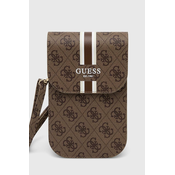 Ovitek za telefon Guess rjava barva