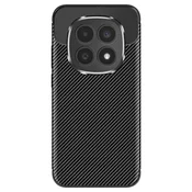 AVIZAR Ovitek za Redmi Note 15 5G iz silikona z učinkom karbona, nedrseč, Črna, (5000190206)