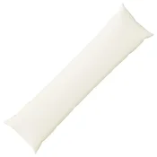 vidaXL Prevleka za blazino HEERLEN Bela 40 x 145 cm Blago