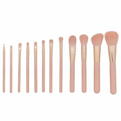 MIMO Makeup Brush Set Pink 12 Pcs komplet čopičev