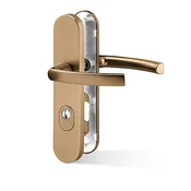 Varnostna armatura ACT Viking Plus (F4), klika-klika, Odprtina za cilindrični vložek PZ, AC-T F4 (aluminij bron), 90 mm