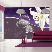 Foto tapeta - Lily in shades of violet 350x245