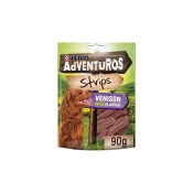 ADVENTUROS Strips Dog Divlji jelen 90g