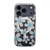 Maska Mag Case SwitchEasy Fleur za iPhone 17 Pro Max plavo siva