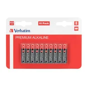 Verbatim Alkalne baterije AAA (LR03), 10 komada u blister pakiranju