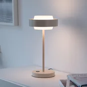 Schöner Wohnen LED namizna svetilka Elmo, pesek, 3000 K, dimmer - Dnevna soba/jedilnica - Sodobni - peskovni vetrič - Kovina