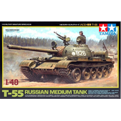 1:48 Rus. T-55 Battle Tank