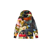 Desigual Majica modra / rumena / temno zelena / rdeča