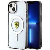 Ferrari Outline Magsafe Case za iPhone 14 Plus (prozirna)