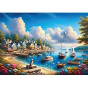 Art puzzle - Puzzle Vas veselih jader - 260 kosov
