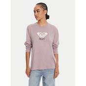 Roxy Bluza Hangloose Art Ls ERJZT06035 Vijolična Regular Fit
