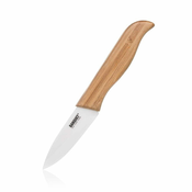 Banquet Praktični keramični nož ACURA BAMBOO 18 cm, komplet 4 kosov