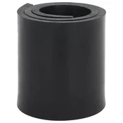 Vidaxl Gumijasti rob za snežni plug črn 120x15x1 cm