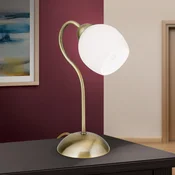 ORION Stolna lampa Doma, boja antikni mesing, visina 30 cm, staklo - Dnevni boravak/blagovaonica - stara mjed - Metal